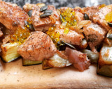 Foto del paso 7 de la receta: Coca de salmón y berenjenas
