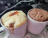 Foto del paso 3 de la receta: Torta en taza de vainilla, y de chocolate
