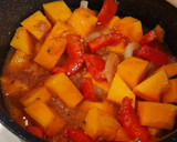 Foto del paso 4 de la receta: Albóndigas en salsa de calabaza, pimientos y tomate al orégano