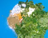 A picture of step 3 of Methi paratha/Thepla.