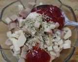Foto langkah ke 6 dari resep Minced Sausage Chia Seed Soft Sourdough Bread.