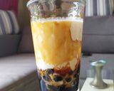 Hình bước làm 6 của món Sữa tươi trân châu đường đen 🥛