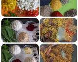 Achari paneer tikka samosa chaat with peshwari chole recipe step 1 photo