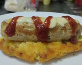 Foto del paso 9 de la receta: Perrito🌭caliente en "pan" de arepa🫓🌭🧀😜