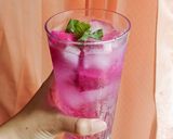 Foto langkah ke 3 dari resep Mojito Buah Naga 💜.