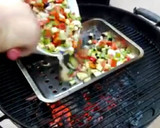Foto del paso 2 de la receta: Pita de verduras y pollo braseado con salsa romesco