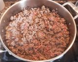 Foto del paso 7 de la receta: Berenjenas rellenas de carne y arroz. Receta de la Abuela Anita