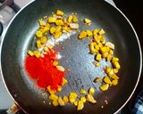 A picture of step 1 of Allam Pachadi.