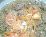 A picture of step 5 of Beef yakhni pulao.