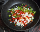 Foto del paso 2 de la receta: Burritos de solomillo, verdura y gambas (Mar y montaña)
