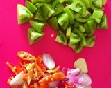 Foto langkah ke 3 dari resep Cumi oseng tomat ijo.