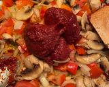 รูปขั้นตอนการทำที่ 5 ของ Veggie Pasta with Mushroom tomato sauce