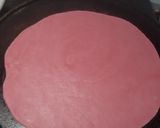 A picture of step 10 of Beetroot Paneer Roll.