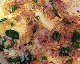 A picture of step 7 of Sorghum (Jowar) Upma.