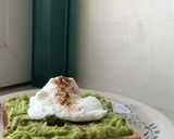 صورة لخطوة 6 من وصفة توست الافوكادو مع البيض Avocado toast with poached egg🥑