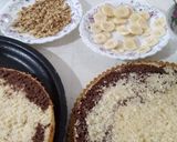 عکس مرحله 3 از دستور طرز تهیه خامه کشی کیک شیفیون