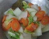 Foto langkah ke 5 dari resep Tumis Sawi Wortel.