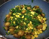 Sweetcorn,Potato with Methi recipe step 3 photo