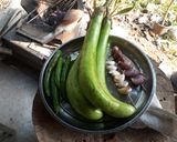 รูปขั้นตอนการทำที่ 1 ของ น้ำพริกมะเขือยาว🍆