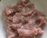 รูปขั้นตอนการทำที่ 1 ของ หมูสับต้มบ๊วย
