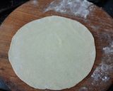 A picture of step 2 of Kathiya wadi fulka roti.
