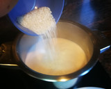Foto del paso 4 de la receta: Arroz con leche sin lactosa, fruta y hierba de trigo