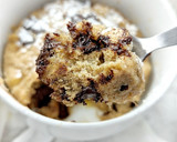 Foto del paso 3 de la receta: Mug Cake de plátano, chocolate y avellanas en microondas