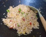 Foto langkah ke 6 dari resep Nasi Goreng Mawut Petai.