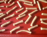 A picture of step 4 of Crunchy peanut cookies.
