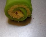Foto langkah ke 8 dari resep Bolu Gulung Roti Tawar Pandan.