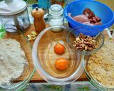 Diós rántott csirkecomb recept fázis 1 fotója