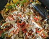 Foto langkah ke 5 dari resep Megono Campur Tumis.