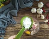 Gambar langkah 1 resipi Homemade dimsum goreng.