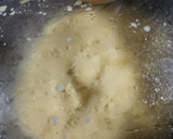 Foto del paso 5 de la receta: 🥓🧀🍄‍🟫 Polenta con panceta, champiñones y verdeo a la crema gratinada 🍄‍🟫🧀🥓