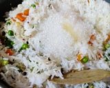 A picture of step 6 of Navratan pulao.