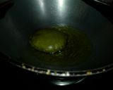 A picture of step 3 of Moringa powder puri.