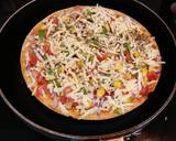 Jowar-Bajra Khakhra Pizza recipe step 4 photo