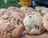 Foto del paso 5 de la receta: Galletas de ruibarbo y chocolate blanco