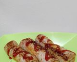 Foto langkah ke 5 dari resep Oregano Roll Sandwich | Roti Gandum Oregano Roll [Sarapan].