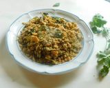 A picture of step 4 of Cluster beans Paruppu usili.