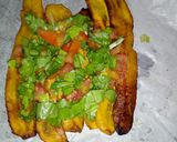 A picture of step 4 of Plantain rolls.