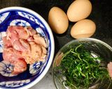 Hình bước làm 1 của món Trứng Cá Chiên Lá Lốt Trứng Gà