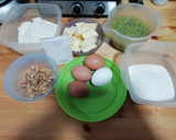 Foto del paso 1 de la receta: Bizcocho de kiwi y nueces
