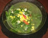 Foto langkah ke 3 dari resep Sayur bayam jagung manis.