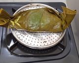 Foto langkah ke 10 dari resep Pepes ikan mas bungkus daun.