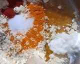 A picture of step 2 of Rajasthani Shahi Gatta Pulao.
