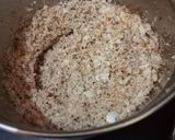 A picture of step 2 of Coconut panjiri.