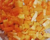 A picture of step 4 of Mango Egg pudding.