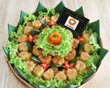 Foto langkah ke 6 dari resep Siomay Ayam Udang.