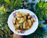 Hình bước làm 5 của món Chả lụa rim nước mắm